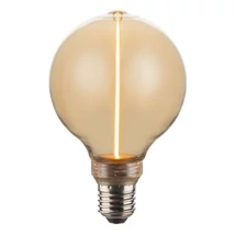 Bec Rabalux BULB metal, aur, chihlimbar, E27, 3W, 1800K, 170Lm - 79077