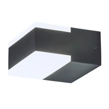 Aplica exterior Rabalux BONA LED 9W metal antracit cu abajur plastic albstil modern IP54 - 8060