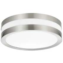 Plafoniera exterior Rabalux STUTTGART E27 metal crom satinat cu abajur plastic albstil modern IP44 - 8220