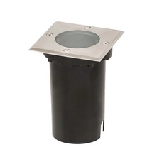 Incastrabil in sol Rabalux TACOMA GU10 metal crom satinat cu abajur sticla stil functional IP65 - 8714