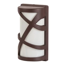 Aplica exterior Rabalux DURANGO E27 metal maro cu abajur plastic albstil modern IP54 - 8766