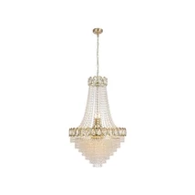 Pendul Searchlight Louis Phillipe metal, cristal, alama, transparent, E14, 60W - 1711-11SB