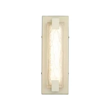 Aplica de perete Searchlight Anchor metal, acril, auriu, transparent, LED, 12W, 1563lm, 3000K, IP44 - 18380-32GO