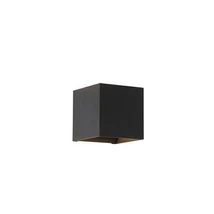 Aplica de perete Searchlight Newton metal, negru, G9, 5W - 24127BK