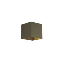 Aplica de perete Searchlight Newton metal, maro, G9, 5W - 24127LT