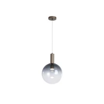 Pendul Searchlight Ombre metal, sticla, maro, fumuriu, GU10, 50W - 24183-1SM