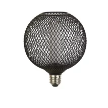 Bec Searchlight WIRE metal, negru, E27, 4.5W, 2700K, 320 Lm - 26003BK