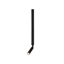 Aplica de perete Searchlight Architect metal, negru, LED, 7W, 620lm, 3000K - 28127BK