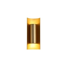 Aplica de perete Searchlight Roll metal, auriu, GU10, 10W - 28145GO