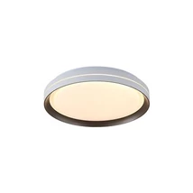 Plafoniera Searchlight Saucer metal, alb, LED, 24W, 2507lm, 3000K - 29612-39WH
