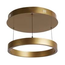 Pendul Searchlight LAYLA metal, plastic, auriu, alb, LED, 2000K-4000K, 29W, 551lm - 30410GO