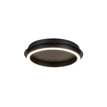 Plafoniera Searchlight Stellaris metal, acril, negru, alb, LED, 16W, 1926lm, 3000K - 31283-36BK