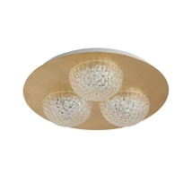Plafoniera Searchlight CELESTIA metal, acril, auriu, LED, 3000K, 20W, 1730lm - 32511-3GO