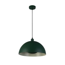 Pendul Searchlight MARS metal, verde, auriu, E27 - 35410GR
