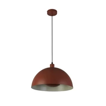 Pendul Searchlight MARS metal, portocaliu, crem, E27 - 35410OR