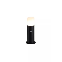 Lampadar exterior Searchlight Colorado  metal, plastic, negru, alb, E27, 15W, IP44 - 39240BK-300PIR