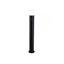 Lampadar exterior Searchlight Colorado  metal, plastic, negru, alb, E27, 15W, IP44 - 39240BK-800PIR