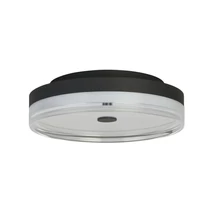 Plafoniera Searchlight CYPRUS metal, acril, negru, alb, LED, 29W, 3000K, 1234 Lm - 42651-40BK