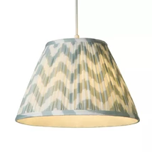Abajur Searchlight Flynn textil, verde, B22, E14, E27 - 46103