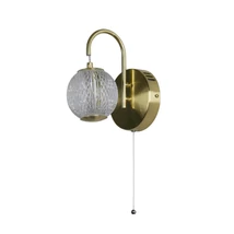 Aplica de perete Searchlight ALLURE metal, acril, alama, LED, 5W, 3000K, 430 Lm - 51481SB