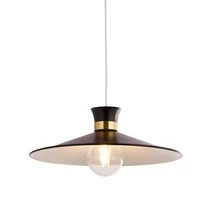 Pendul Searchlight Balham metal, negru, E27, 60W - 601891BK