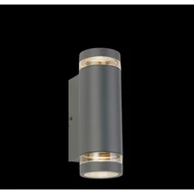 Aplica de prete exterioara Searchlight AUSTIN metal, acril, gri, GU10, IP44 - 61100GY