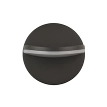 Aplica de perete exterioara Searchlight MODA metal, plastic, gri, alb, LED, 3000K, 17W, 755lm, IP65 - 61121GY