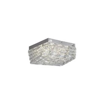 Plafoniera Searchlight Modena metal, cristal, crom, transparent, LED, 28W, 2799lm, 4000K - 65810-420CC