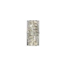 Aplica de perete Searchlight Modena metal, cristal, crom, transparent, LED, 9W, 777lm, 4000K - 65812CC