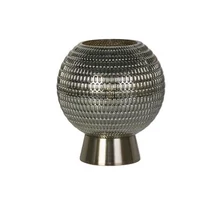 Veioza Searchlight Mila metal, sticla, alama, verde, LED, 0.6W, 35lm, 2700K - 67008PB