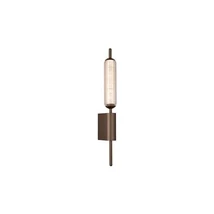 Aplica de perete Searchlight Cattail metal, sticla, maro, transparent, LED, 6W, 532lm, 3000K - 76210CL
