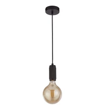 Pendul Searchlight SUSPENSIONS metal, negru, E27 - 77651BK