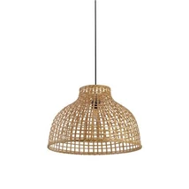 Pendul Searchlight Bali bambus, maro, E27, 60W - 7867CW