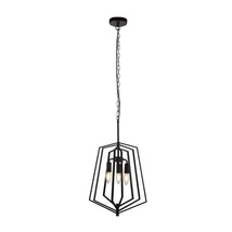 Pendul Searchlight Slinky metal, negru, E14, 60W - 7973BK