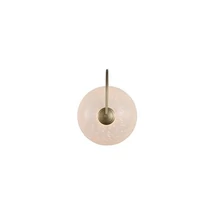 Aplica de perete Searchlight Confetti metal, sticla, auriu, alb, LED, 9W, 699lm, 3000K - 80821-1GO