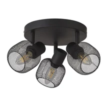 Spot Searchlight MESHY metal, negru, E14 - 81201-3BK