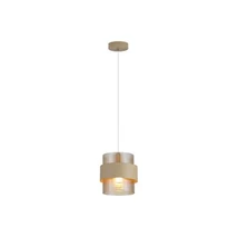 Pendul Searchlight Royal metal, sticla, nisip, chihlimbar, E27, 60W - 82431-1SA