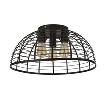 Plafoniera Searchlight VISION metal, negru, E27 - 85981-3BK