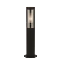 Lampadar exterior Searchlight BATTON metal, plastic, negru, fumuriu, E27, IP44 - 93901-450BK