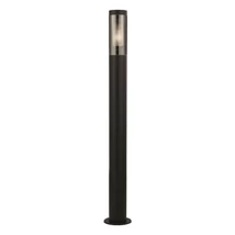 Lampadar exterior Searchlight BATTON metal, plastic, negru, fumuriu, E27, IP44 - 93901-900BK