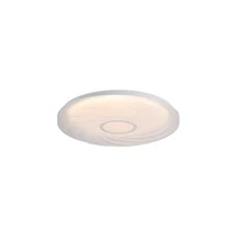 Plafoniera Searchlight Aura metal, acril, alb, LED, 22W, 2116lm, 3000K - 97010-39WH
