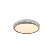 Plafoniera Searchlight Galactic metal, plastic, auriu, alb, LED, 24W, 3060lm, 3000K - 98900-40WH