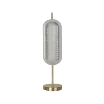 Veioza Searchlight CAPSULE metal, sticla, acril, alama, LED, 17W, 3000K, 1649 Lm - EU28805SB