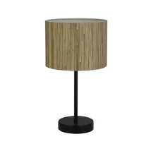 Veioza Searchlight MEADOW metal, natur, negru, bej, E14 - EU49712BK