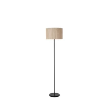 Lampadar Searchlight MEADOW metal, natur, negru, bej, E27 - EU49713BK