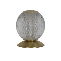 Veioza Searchlight ALLURE metal, acril, alama, G9 - EU51482SB