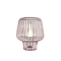Veioza Searchlight ARIA sticla, roz, E27 - EU60753PI