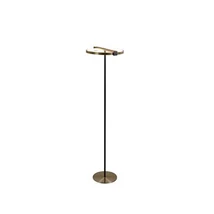 Lampadar Searchlight Aerial metal, negru, auriu, LED, 23W, 1385lm, 3000K - EU62332GO
