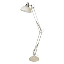 Lampadar Searchlight GOLIATH metal, crom, crem, E27 - EU8082CR