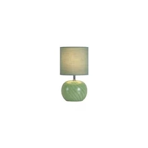 Veioza Searchlight Fete sticla, textil, verde, E27, 60W - EU85474GR